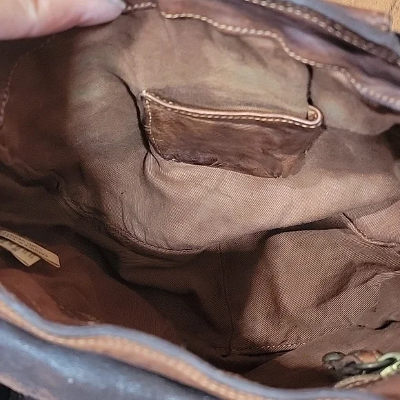 Campomaggi Italy Leather Crossbody Satchel - Picture 14 of 16